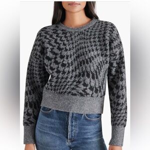 Steve Madden houndstooth  sweater